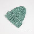 corduroy thick warm knitted hat